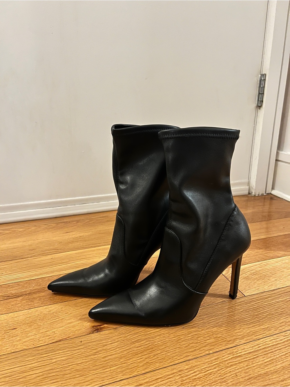 IRO Leather Ankle Sock Boots [WORN ONCE]